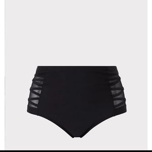 COPY - Black lattice mesh Swimin